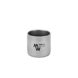 [미니멀웍스] 티타늄 W 필드 컵 120